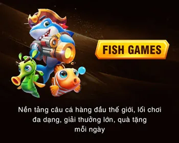 Thumbnail game Bắn Cá Thần Tài với hình ảnh cá vàng may mắn